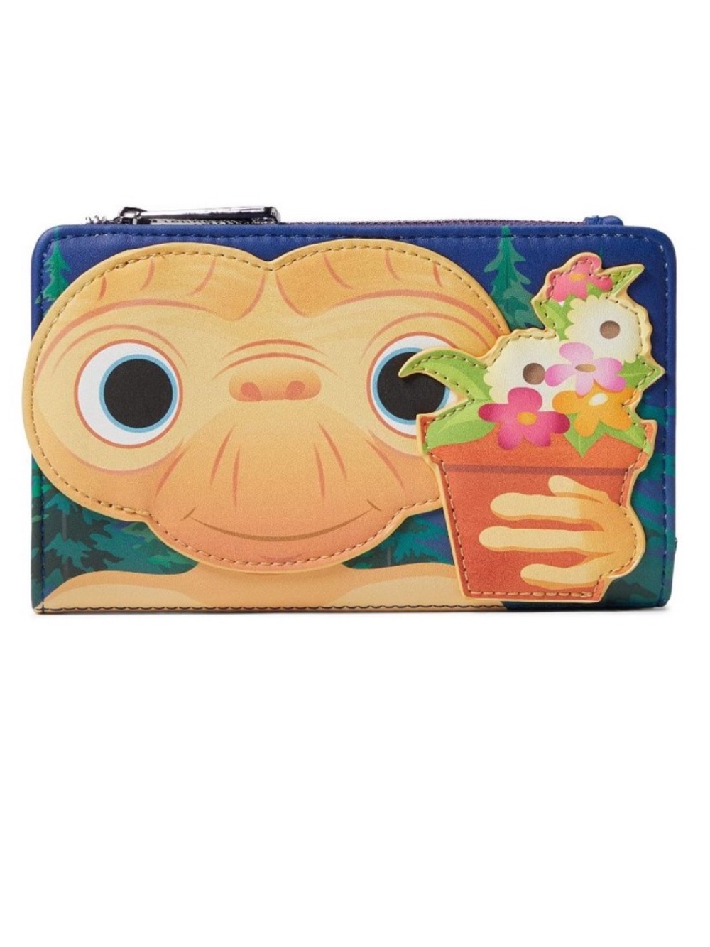 NWT LOUNGEFLY ET FLOWER POT FLAP WALLET